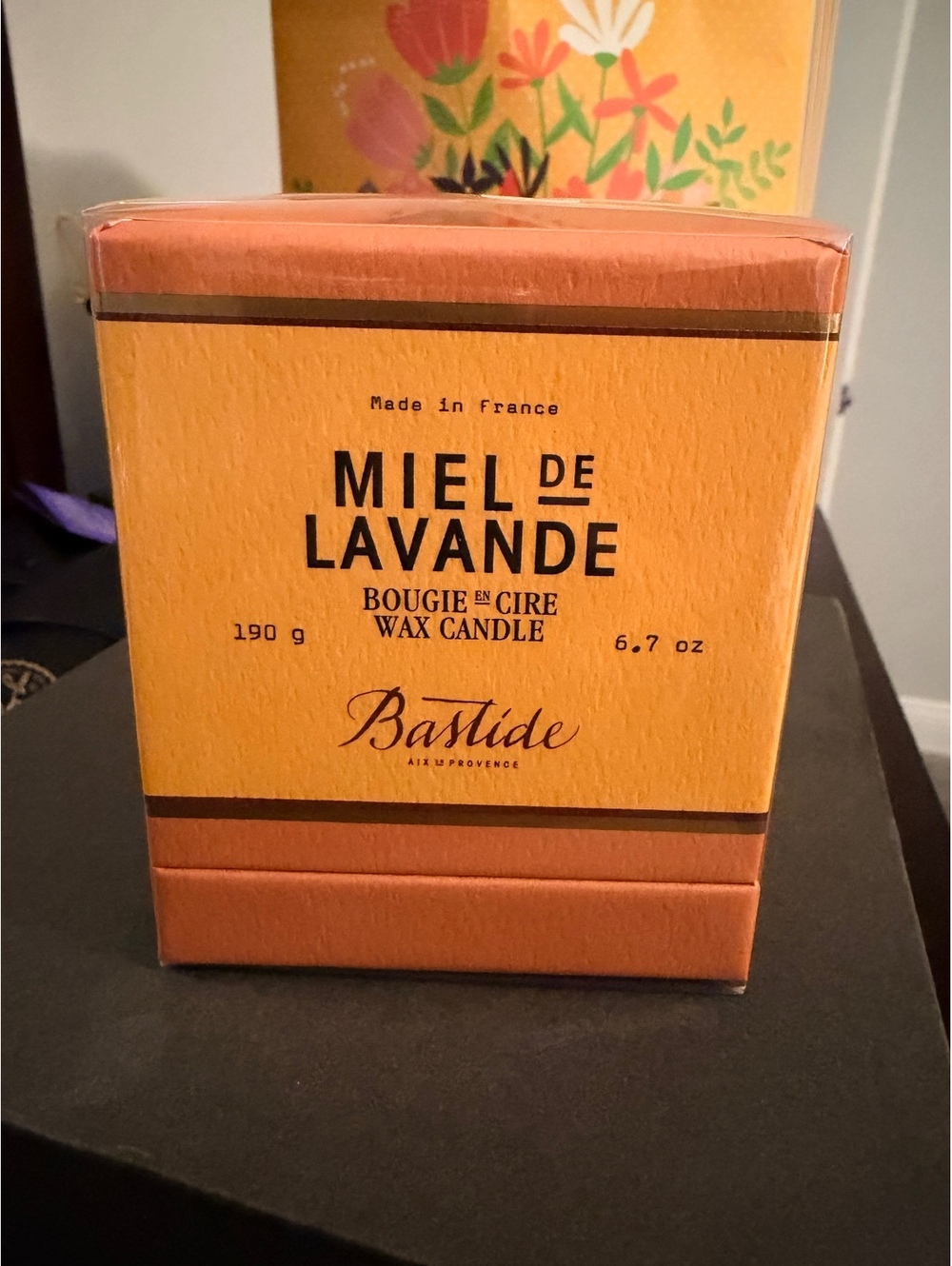 Bastide Miel de Lavande Scented Wax Candle 6.7 oz - Made in France